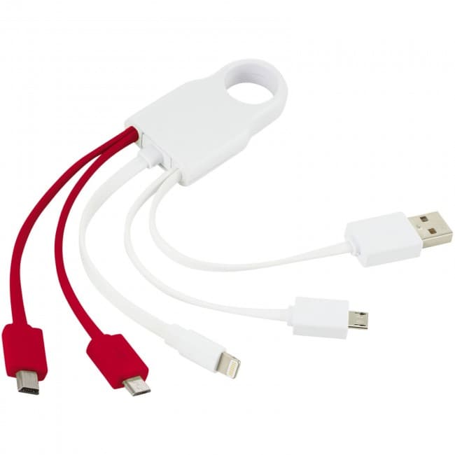 Custom Printed Squad 5-in-1 charging cable set - Image 2