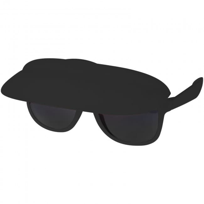 Custom Printed Miami sunglasses with visor - Image 6