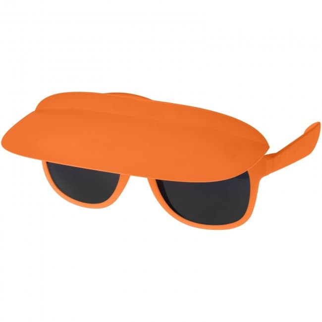 Custom Printed Miami sunglasses with visor - Image 2