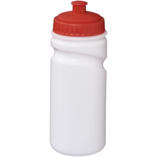 Custom Printed Easy-squeezy 500 ml white sport bottle - Image 4