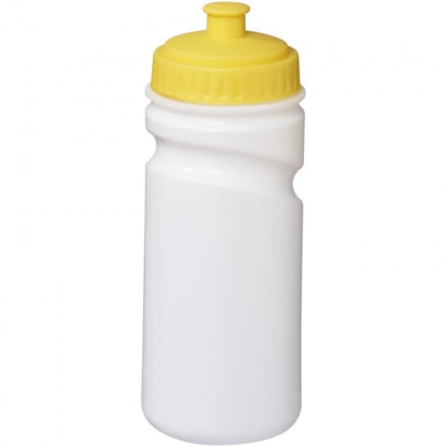 Custom Printed Easy-squeezy 500 ml white sport bottle - Image 7