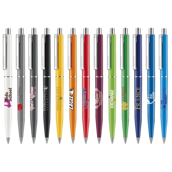 Custom Printed senator Point Polished plastic ball pen