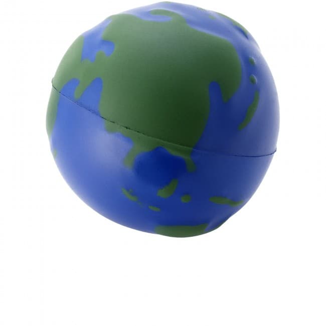 Custom Printed Globe Stress Reliever Ball