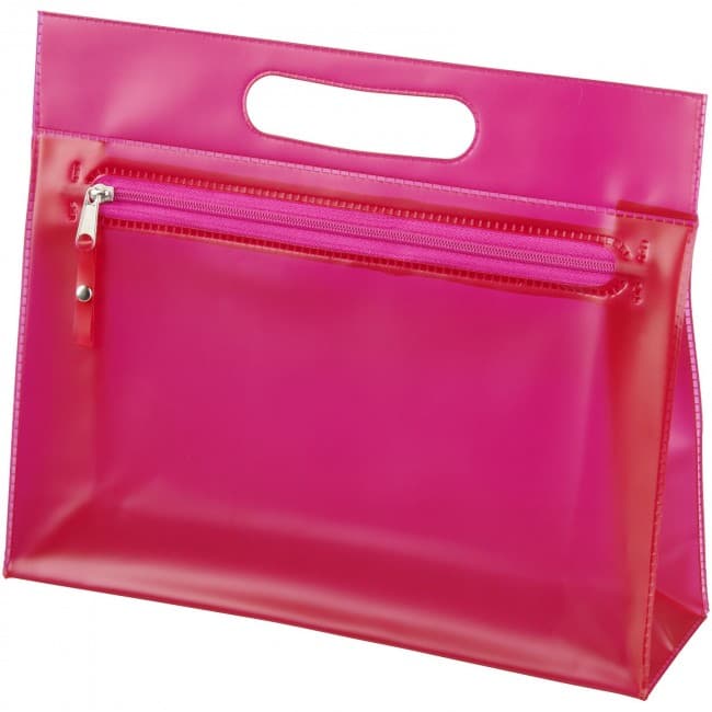 Custom Printed Paulo transparent PVC toiletry bag - Image 1