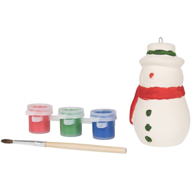 Custom Printed Paint A snowman