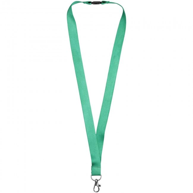 Custom Printed Julian bamboo lanyard with safety clip - Image 1