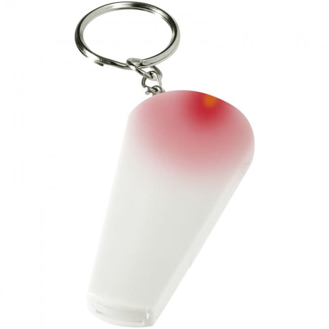 Custom Printed Spica whistle and LED keychain light - Image 2