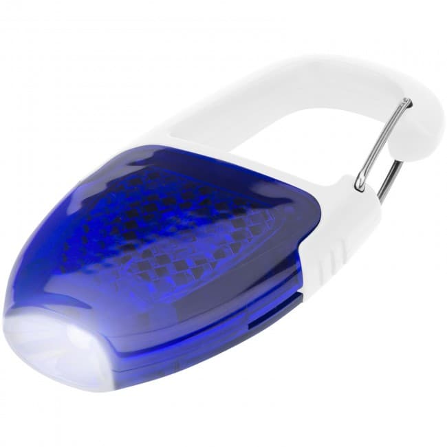 Custom Printed Reflect-or LED keychain light with carabiner - Image 5