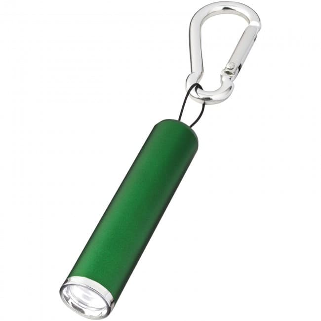 Custom Printed Ostra LED keychain light with carabiner - Image 2