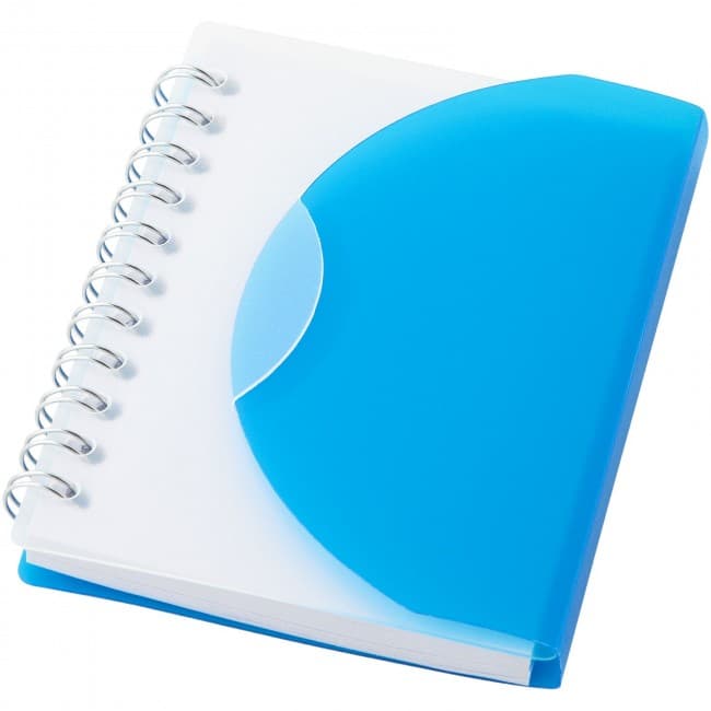 Custom Printed Post spiral A7 notebook with blank pages - Image 5