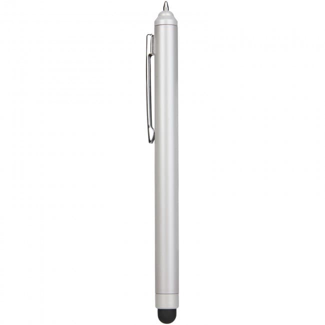 Custom Printed Nilsia ballpoint pen with stylus tip - Image 1