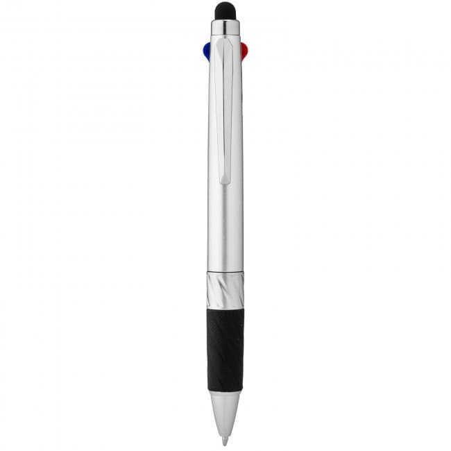 Custom Printed Burnie multi-ink stylus ballpoint pen - Image 2