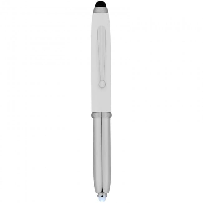 Custom Printed Xenon stylus ballpoint pen with LED light - Image 1