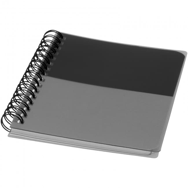 Custom Printed Colour-block A6 spiral notebook - Image 5