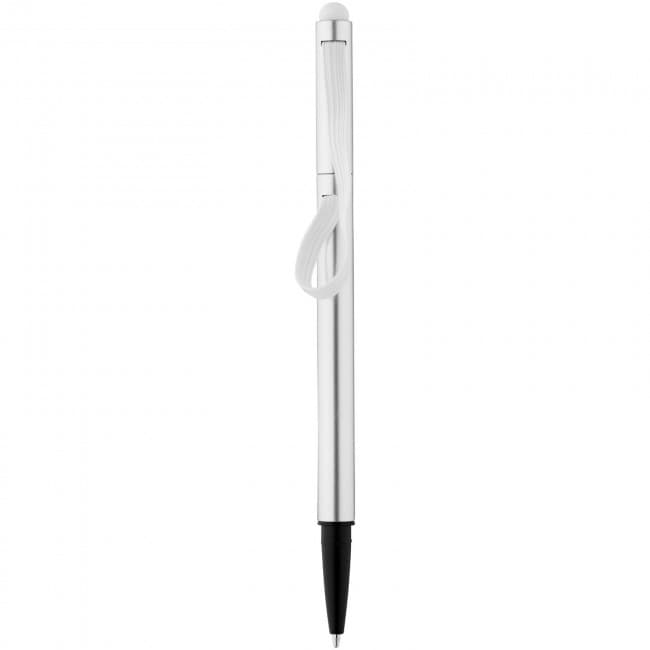 Custom Printed Stretch ballpoint pen with elastic strap - Image 3