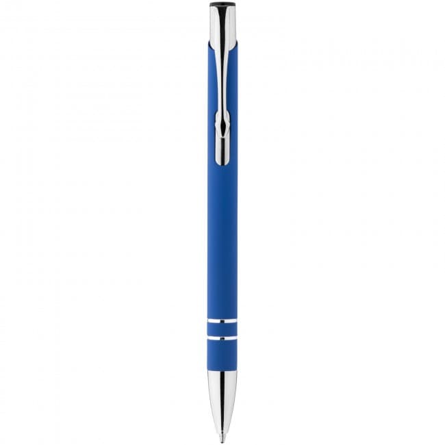 Custom Printed Corky ballpoint pen with rubber-coated exterior - Image 7