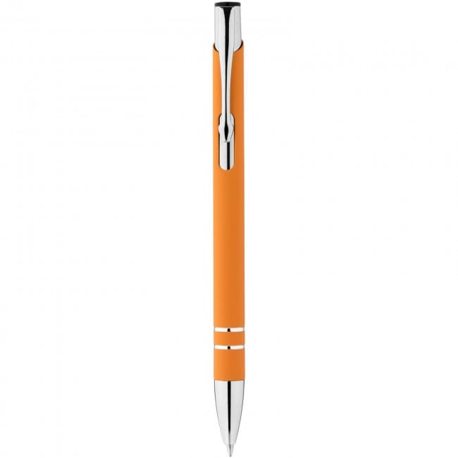 Custom Printed Corky ballpoint pen with rubber-coated exterior - Image 3