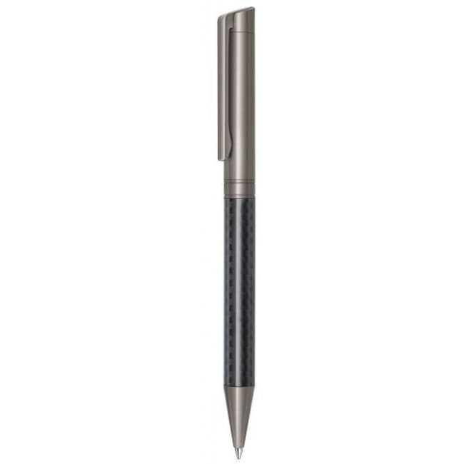 Custom Printed senator Carbon Black ball pen