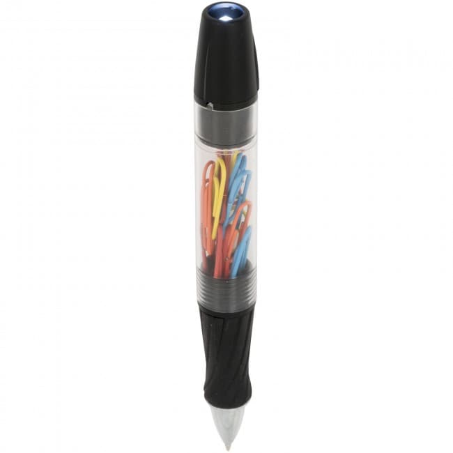 Custom Printed King pen with paper clip - BK - Image 4