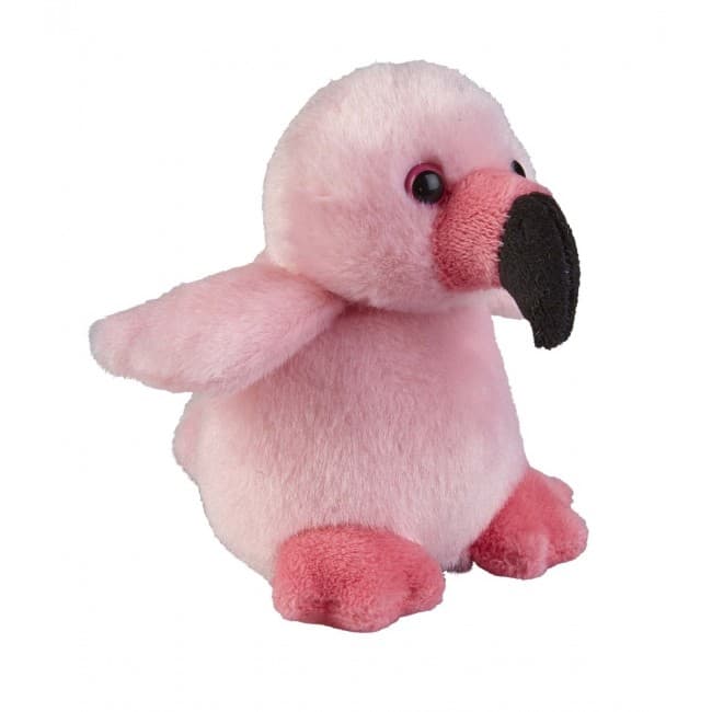 Custom Printed 12cm Flamingo Plush