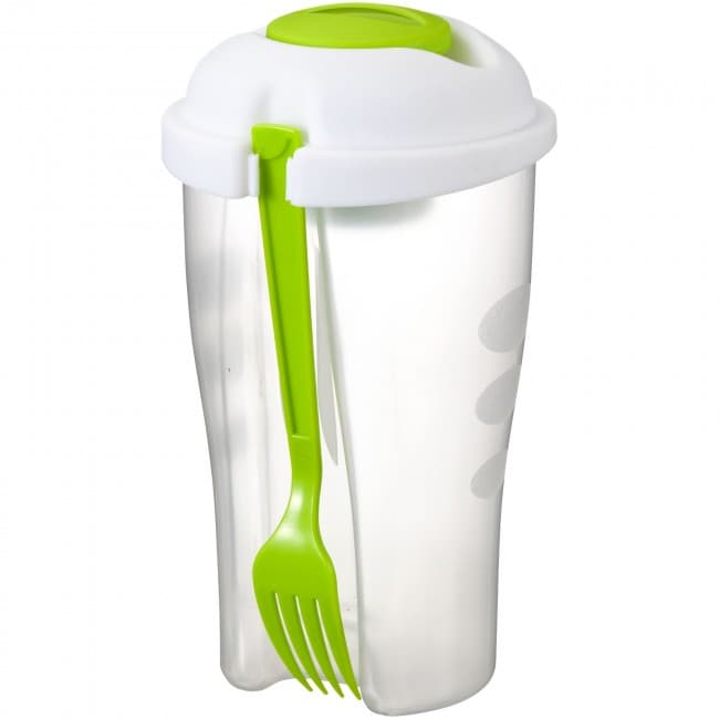 Custom Printed Shakey salad container set - Image 1