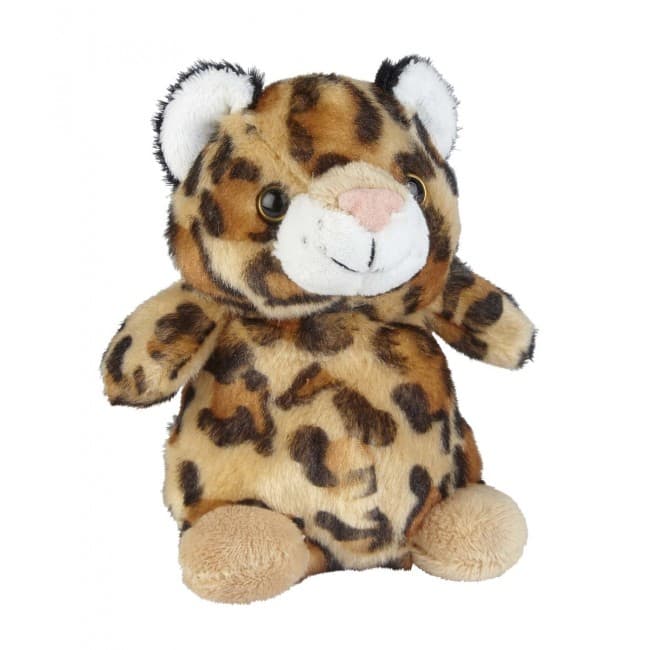 Custom Printed 12cm Leopard Plush