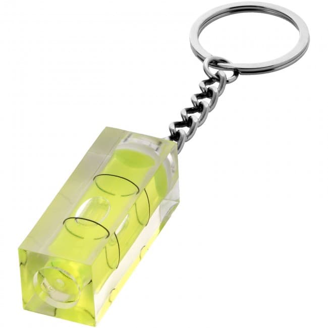 Custom Printed Leveler spirit level keychain