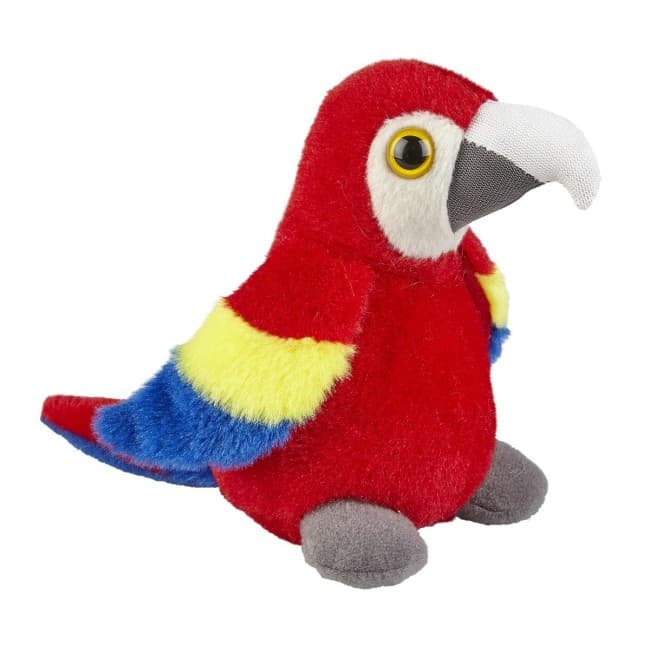 Custom Printed 12cm Macaw Plush