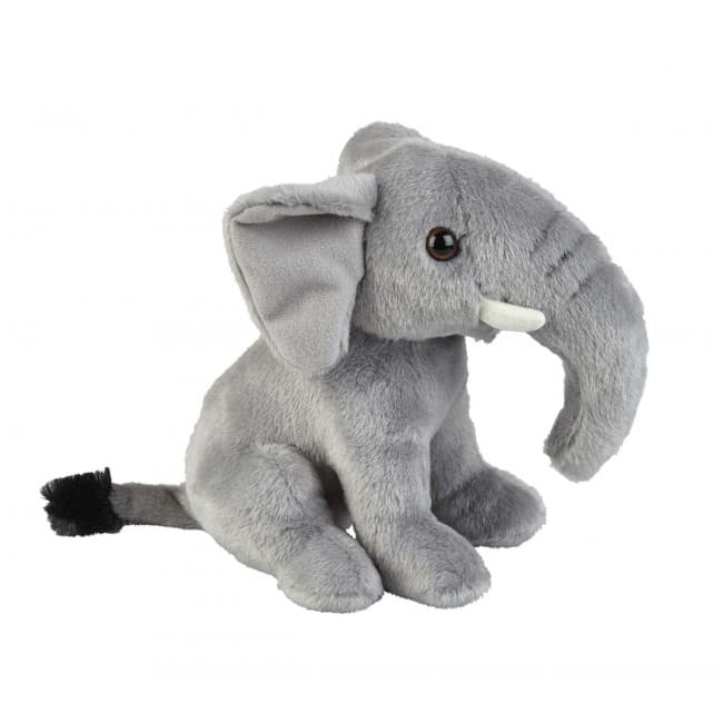 Custom Printed 18cm Elephant Plush