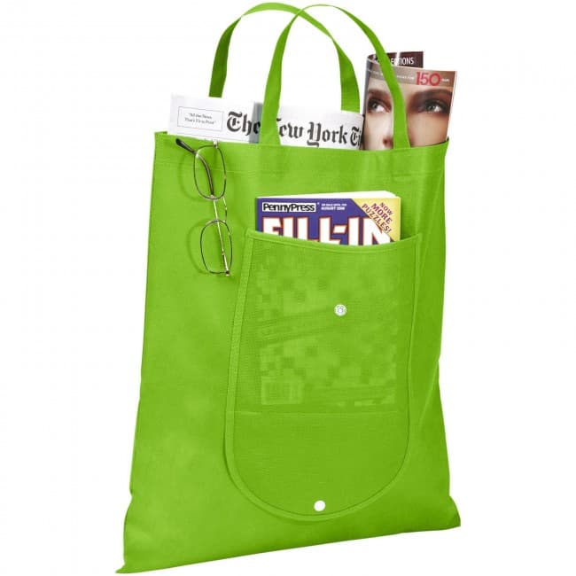 Custom Printed Maple non-woven foldable tote bag - Image 7