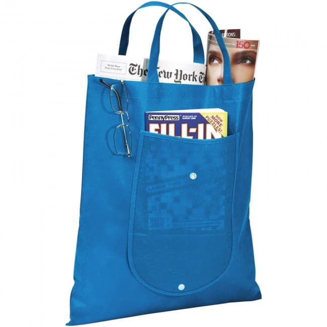 Custom Printed Maple non-woven foldable tote bag - Image 6