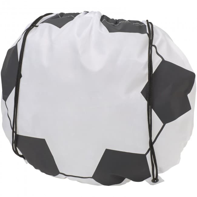 Custom Printed Penalty football-shaped drawstring backpack