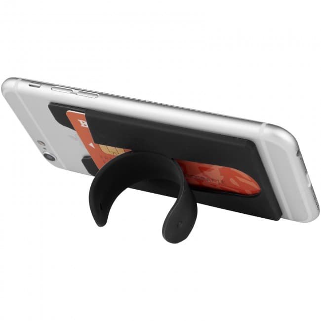 Custom Printed Stue silicone smartphone stand and wallet - Image 1