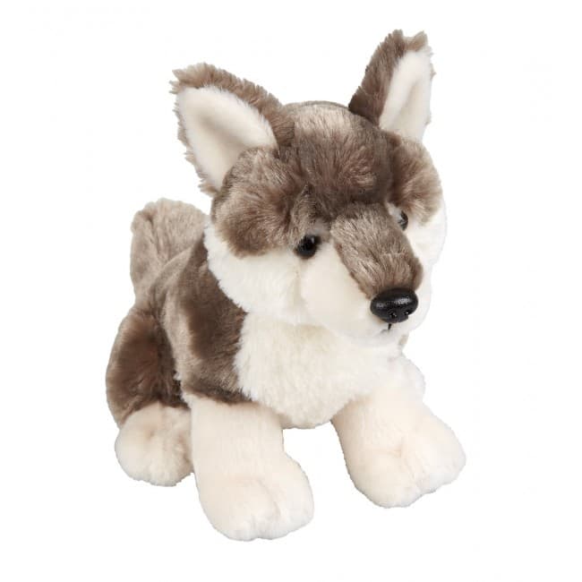 Custom Printed 18cm Wolf Plush