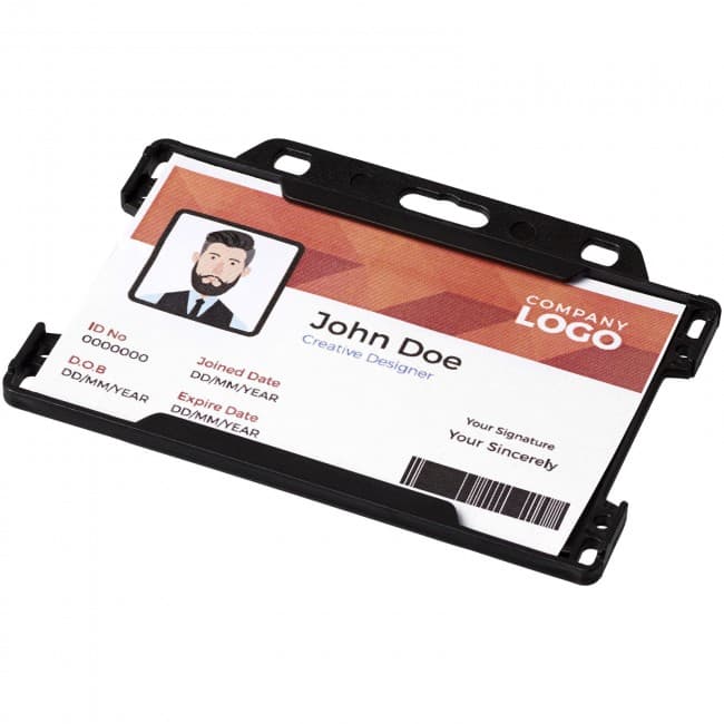 Custom Printed Vega plastic card holder - Image 6