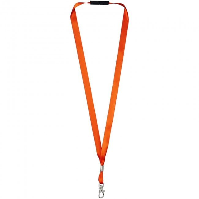 Custom Printed Oro ribbon lanyard with break-away closure - Image 1