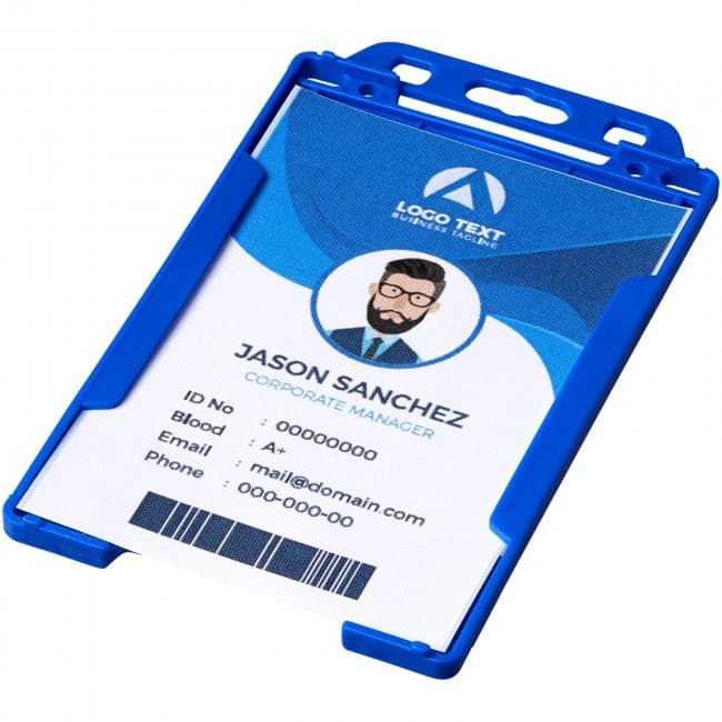 Custom Printed Pierre transparent badge holder - Image 5