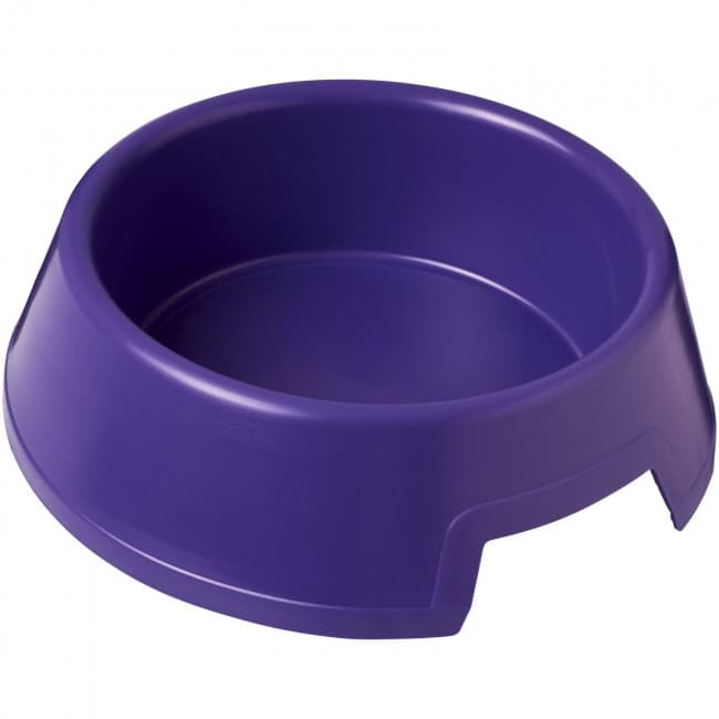 Custom Printed Jet plastic dog bowl - Image 2