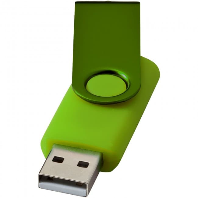 Custom Printed Rotate-metallic 2GB USB flash drive - Image 5