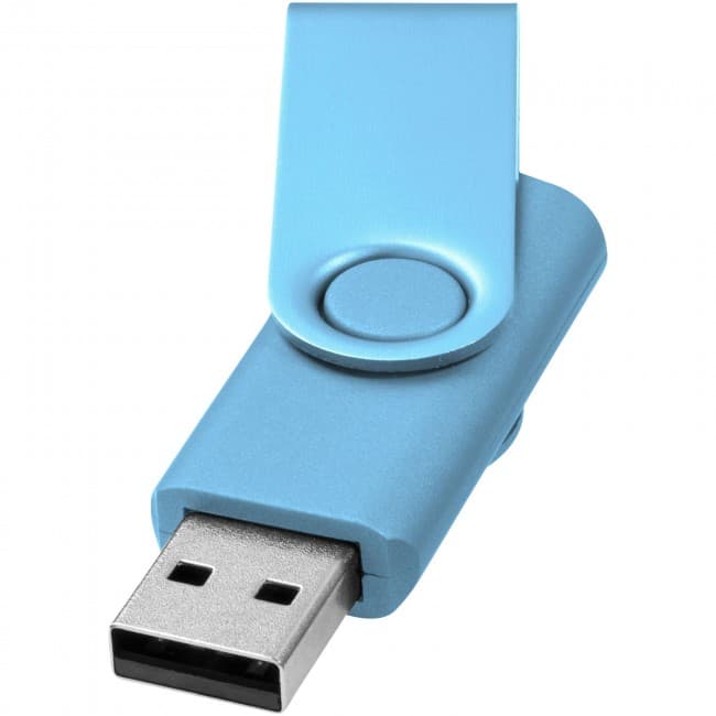 Custom Printed Rotate-metallic 2GB USB flash drive - Image 3