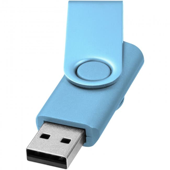 Custom Printed Rotate-metallic 4GB USB flash drive - Image 3