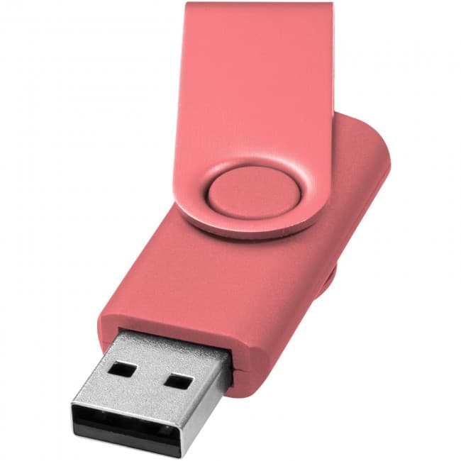 Custom Printed Rotate-metallic 4GB USB flash drive - Image 1