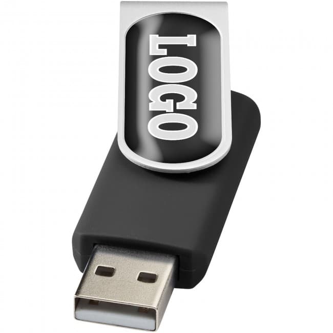 Custom Printed Rotate-doming 2GB USB flash drive - Image 6