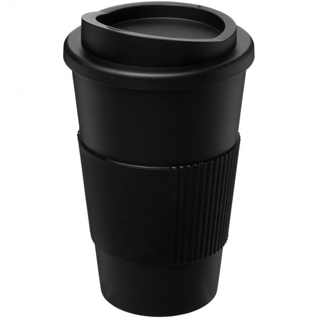 Custom Printed Americano® 350 ml insulated tumbler with grip - Image 2