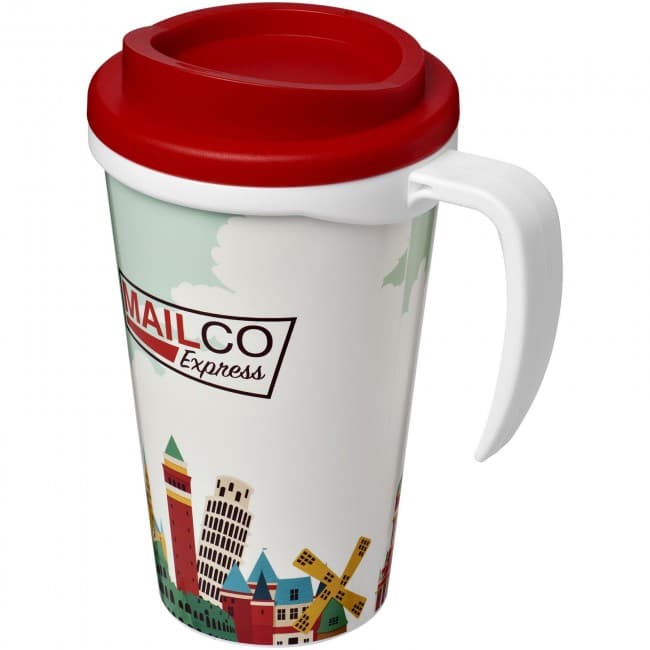 Custom Printed Brite-Americano® grande 350 ml insulated mug - Image 4