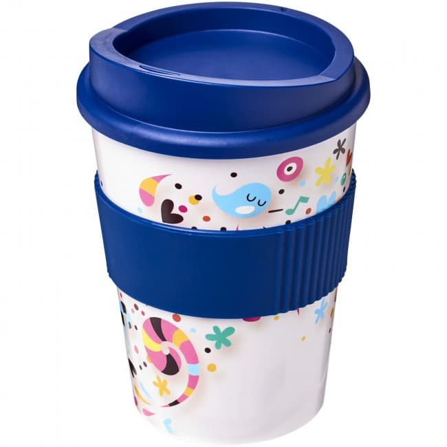 Custom Printed Brite-Americano® Medio 300 ml tumbler with grip - Image 4