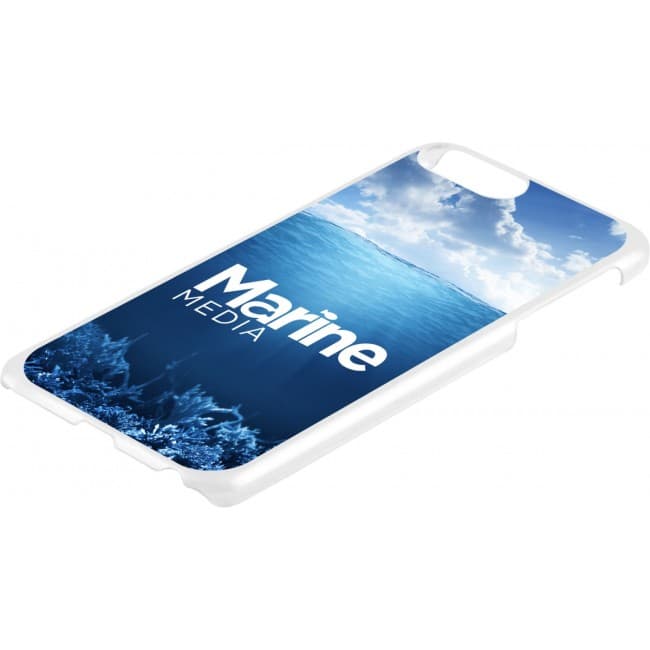 Custom Printed iPhone 6, 7 or 8 Plus Case White Hard Shell