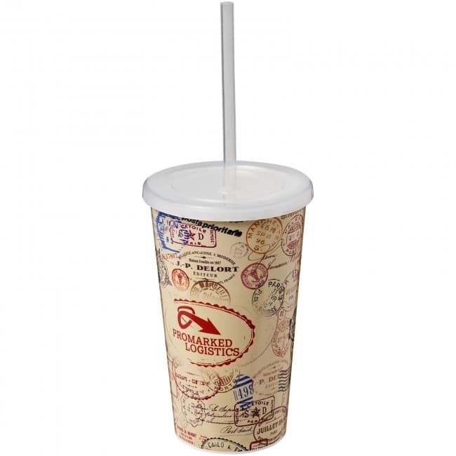 Custom Printed Brite-Americano® 350 ml double-walled stadium cup - Image 2