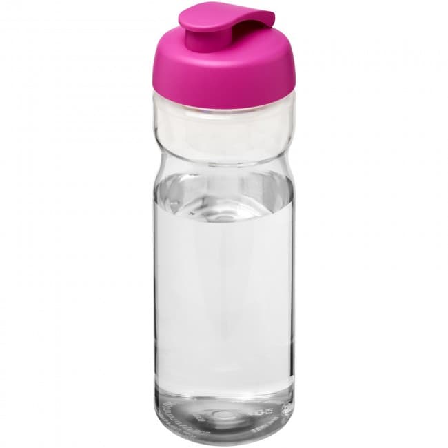 Custom Printed H2O Base® 650 ml flip lid sport bottle - Image 9