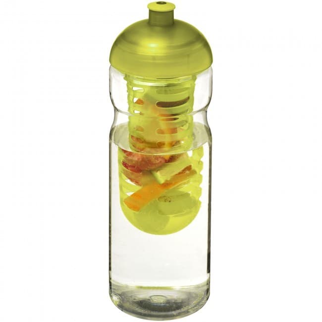 Custom Printed H2O Base® 650 ml dome lid sport bottle & infuser - Image 5